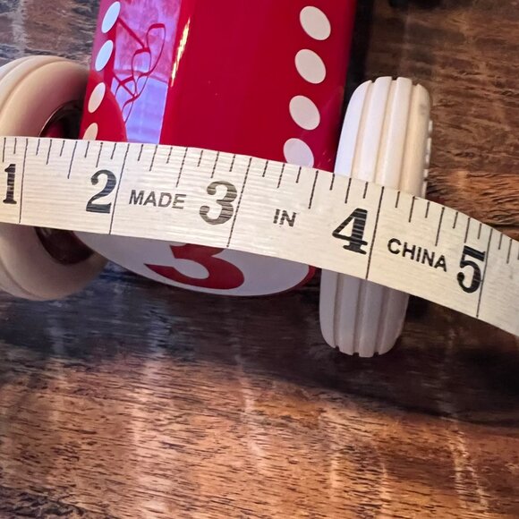 Playforever Rufus Patrick Toy Car Red Dog Racer Vintage Style - Picture 8 of 10